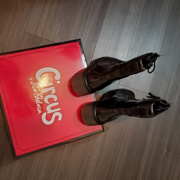 Sam Edelman Sanders Black  Lugsole Combat … - Picture 8 of 11